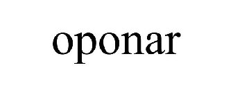 OPONAR