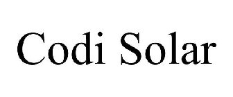 CODI SOLAR