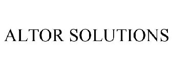 ALTOR SOLUTIONS