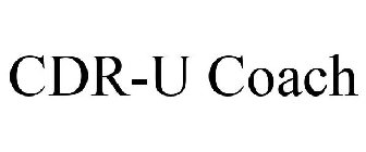 CDR-U COACH