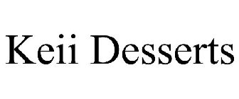 KEII DESSERTS