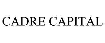 CADRE CAPITAL