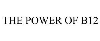 THE POWER OF B12