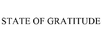 STATE OF GRATITUDE