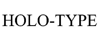 HOLOTYPE