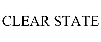 CLEAR STATE
