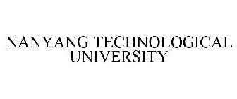 NANYANG TECHNOLOGICAL UNIVERSITY