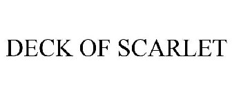 DECK OF SCARLET