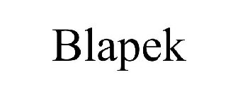 BLAPEK