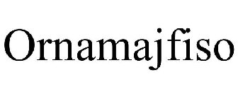 ORNAMAJFISO