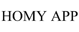 HOMY APP