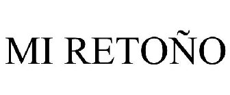 MI RETOÑO