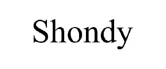 SHONDY