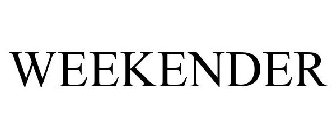 WEEKENDER