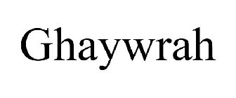 GHAYWRAH