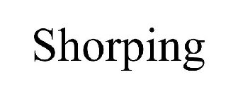 SHORPING