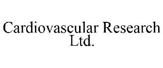 CARDIOVASCULAR RESEARCH LTD.