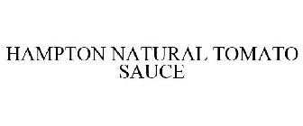 HAMPTON NATURAL TOMATO SAUCE