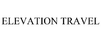 ELEVATION TRAVEL