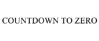 COUNTDOWN TO ZERO