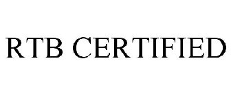 RTB CERTIFIED