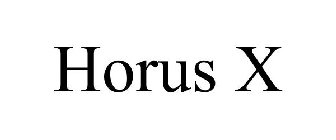 HORUS X