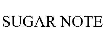 SUGAR NOTE