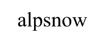 ALPSNOW