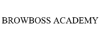 BROWBOSS ACADEMY