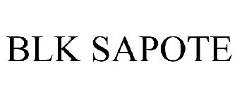 BLK SAPOTE
