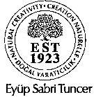 EYÜP SABRI TUNCER EST 1923 NATURAL CREATIVITY · CREATION NATURELLE · DOGAL YARATICILIK ·
