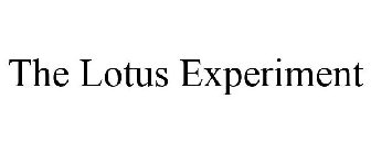 THE LOTUS EXPERIMENT