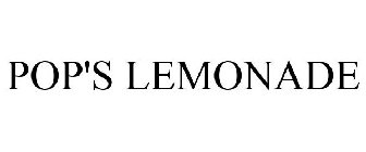 POP'S LEMONADE