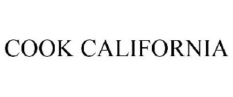 COOK CALIFORNIA