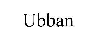 UBBAN