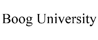 BOOG UNIVERSITY