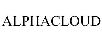 ALPHACLOUD