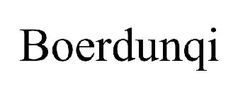 BOERDUNQI