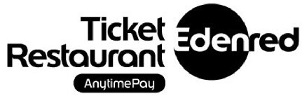 TICKET RESTAURANT ANYTIMEPAY EDENRED