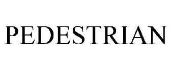 PEDESTRIAN