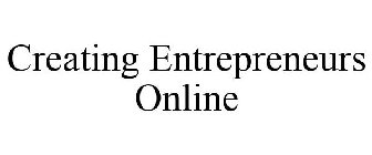 CREATING ENTREPRENEURS ONLINE