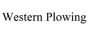 WESTERN PLOWING