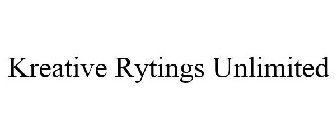 KREATIVE RYTINGS UNLIMITED