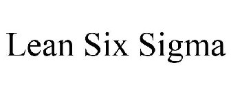 LEAN SIX SIGMA