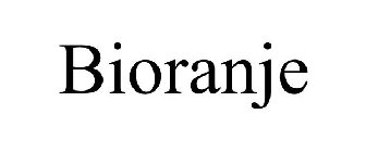 BIORANJE