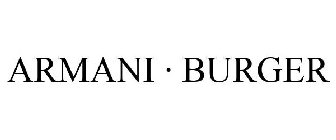 ARMANI · BURGER