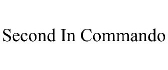 SECOND IN COMMANDO