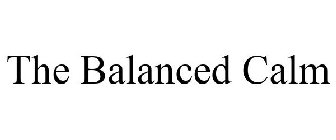 THE BALANCED CALM