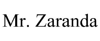 MR. ZARANDA