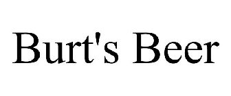 BURT'S BEER